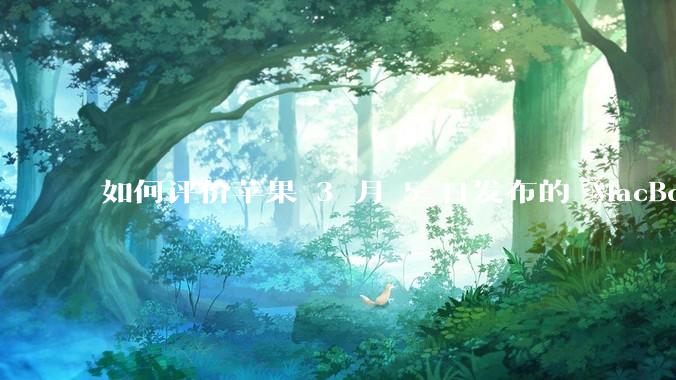 如何评价苹果 3 月 5 日发布的 MacBook Air M4，相比前代有哪些提升？